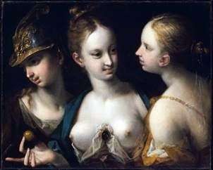 Афина, Венера и Юнона   Ханс фон Аахен