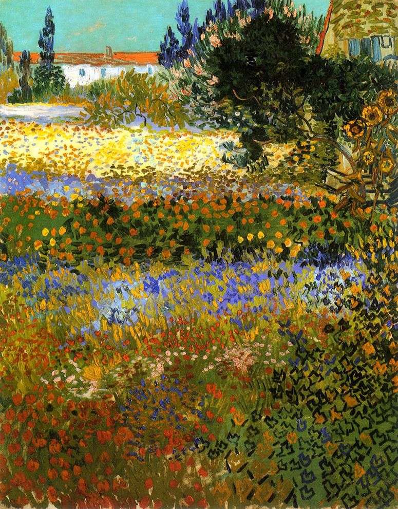Цветущий сад   Винсент Ван Гог