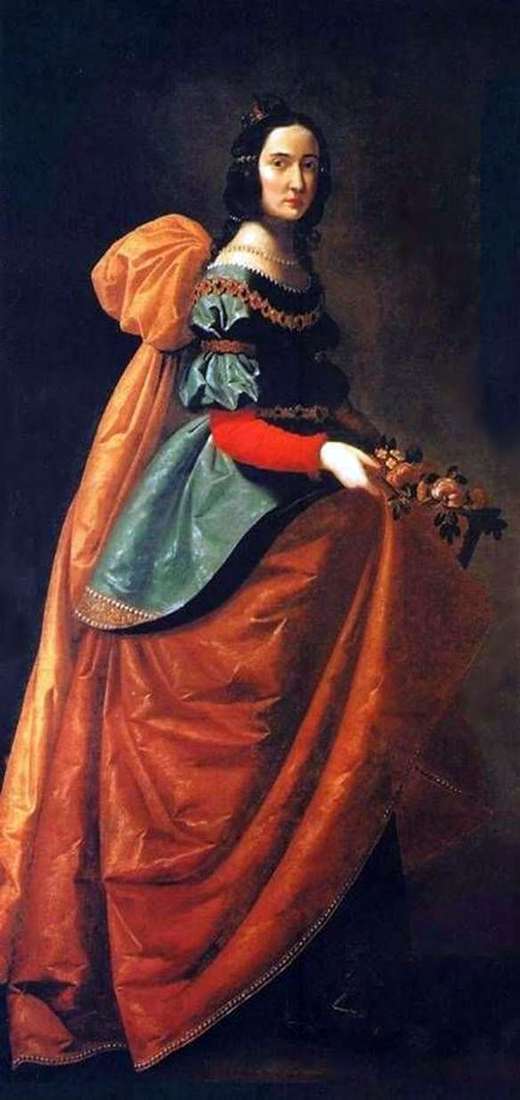 Св. Елизавета Венгерская   Франсиско де Сурбаран