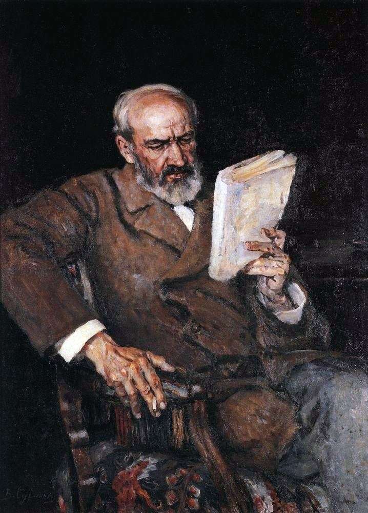 Портрет доктора А. Е. Езерского   Василий Суриков