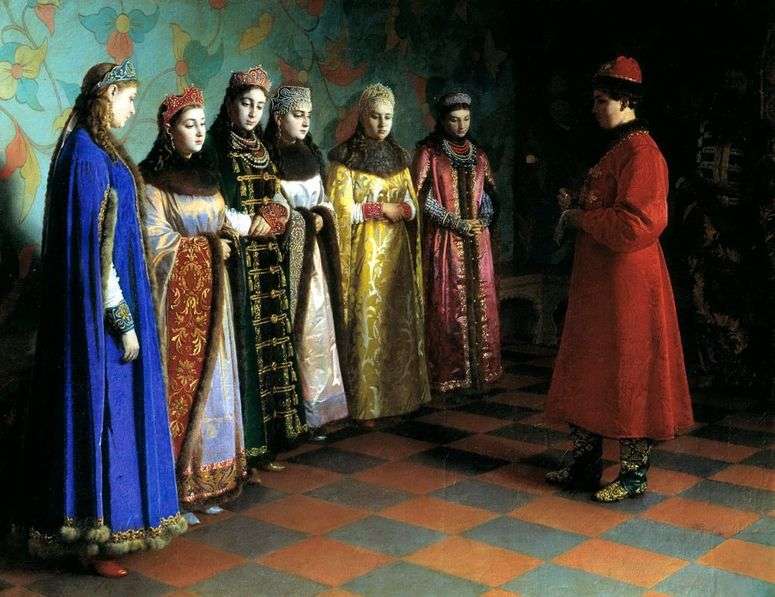 Выбор невесты царем Алексеем Михайловичем   Григорий Седов