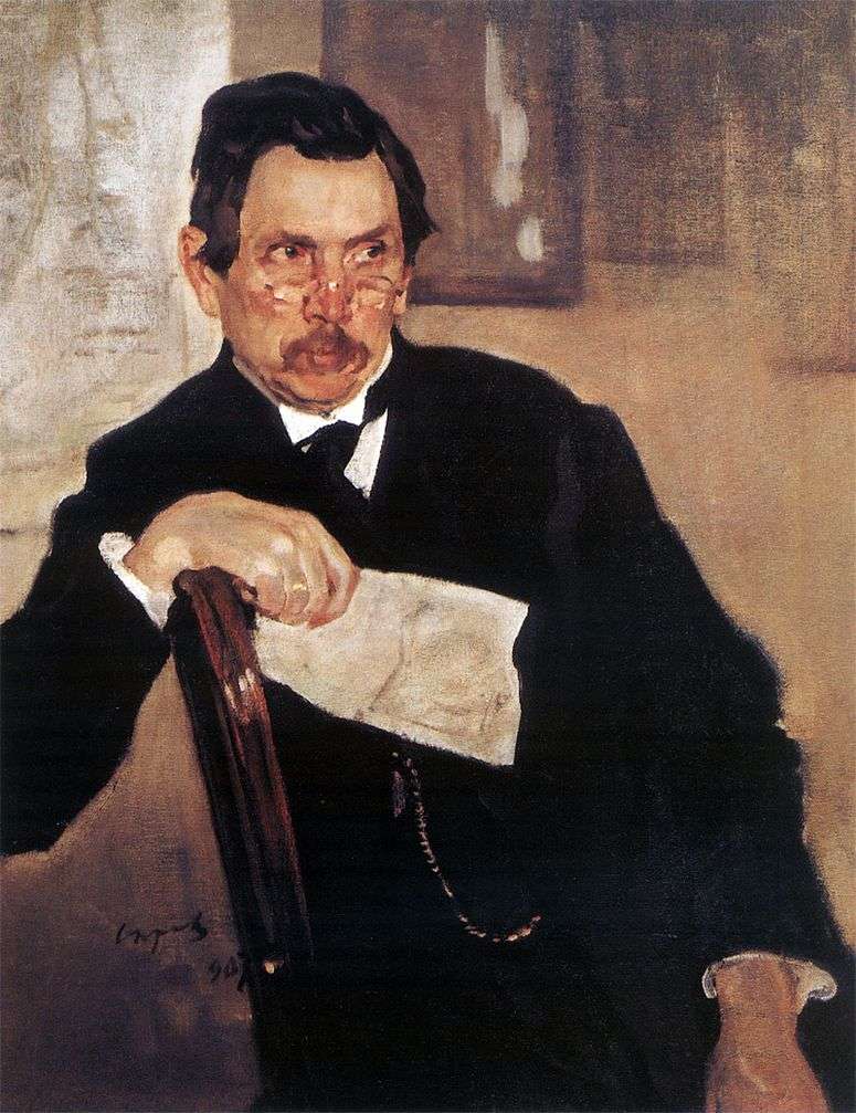 Портрет А. В. Касьянова   Валентин Серов