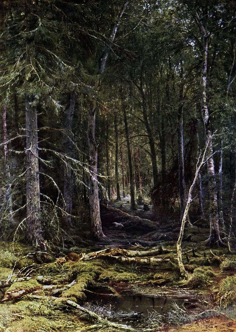 Лесная глушь   Иван Шишкин