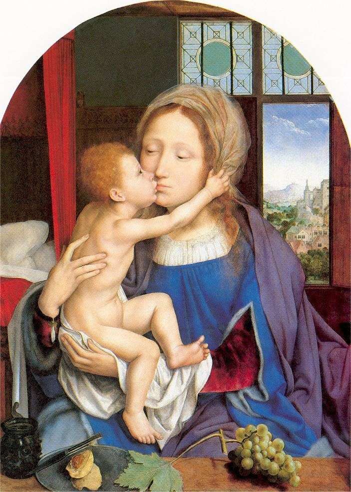 Мария с младенцем   Квентин Массейс