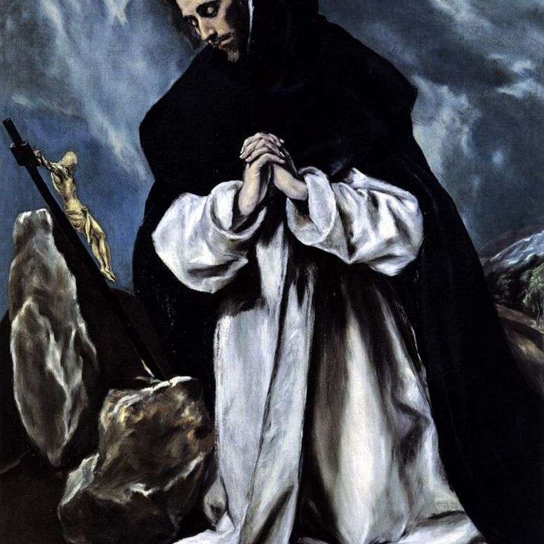 Молитва святого Доминика   Эль Греко