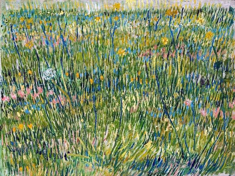 Пастбища в цвету   Винсент Ван Гог