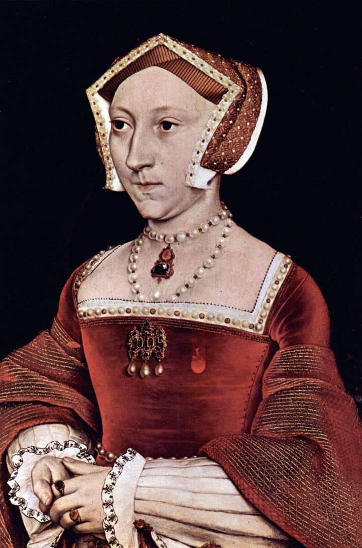 Портрет английской королевы Джейн Сеймур   Ганс Гольбейн