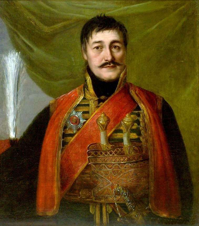 Портрет Карагеоргия   Владимир Боровиковский