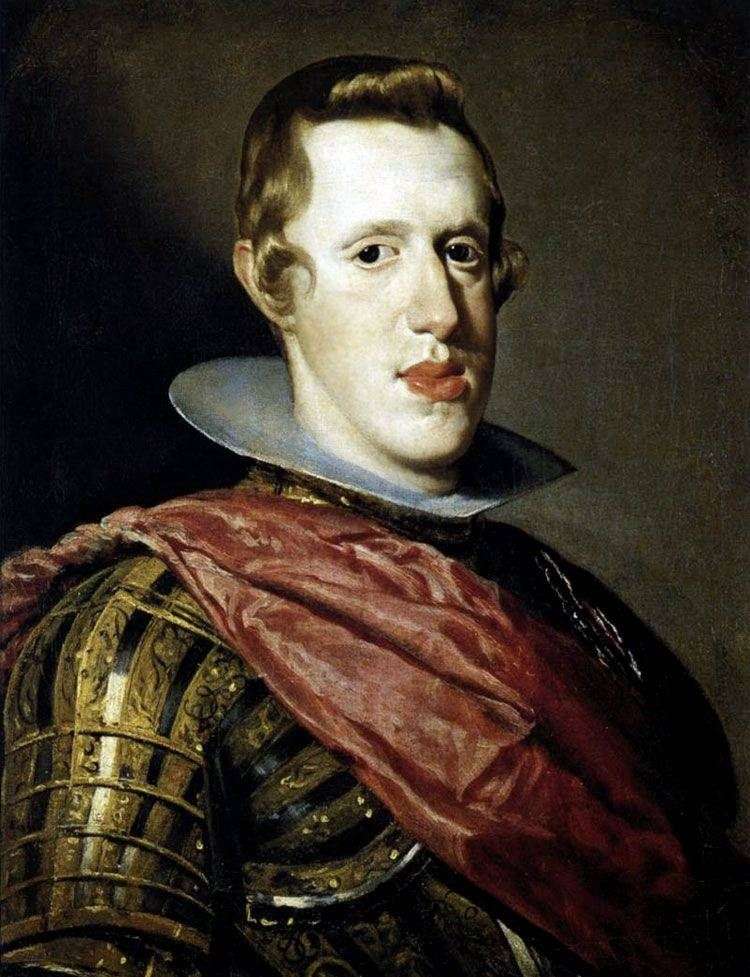 Портрет короля Испании Филиппа IV в доспехах   Диего Веласкес