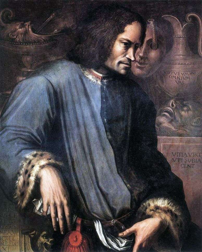 Портрет Лоренцо Великолепного   Джорджо Вазари