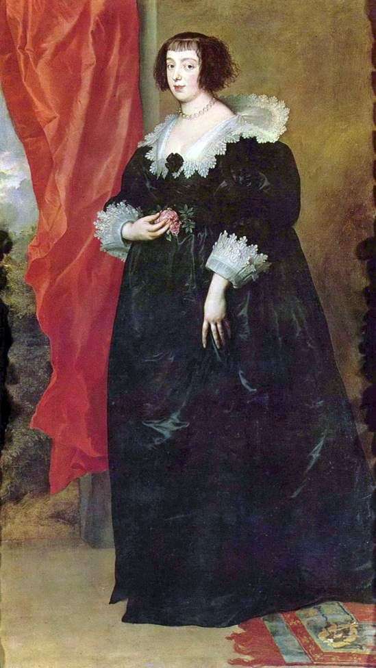 Портрет Маргариты Лотарингской   герцогини Орлеанской   Энтони Ван Дейк