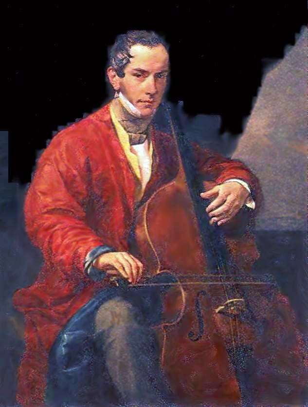 Портрет музыканта М. Ю. Виельгорского   Карл Брюллов