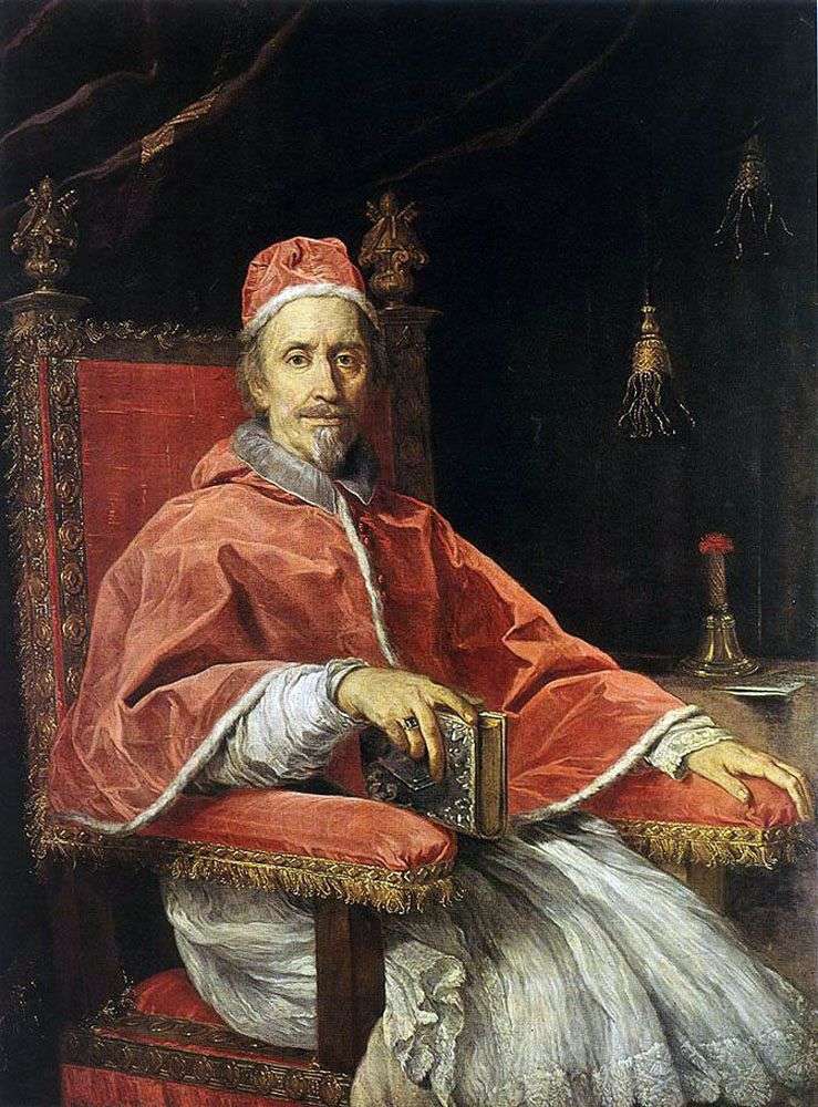 Портрет Папы Климента IX   Карло Маратта