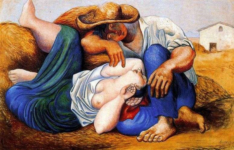 Спящие крестьяне   Пабло Пикассо