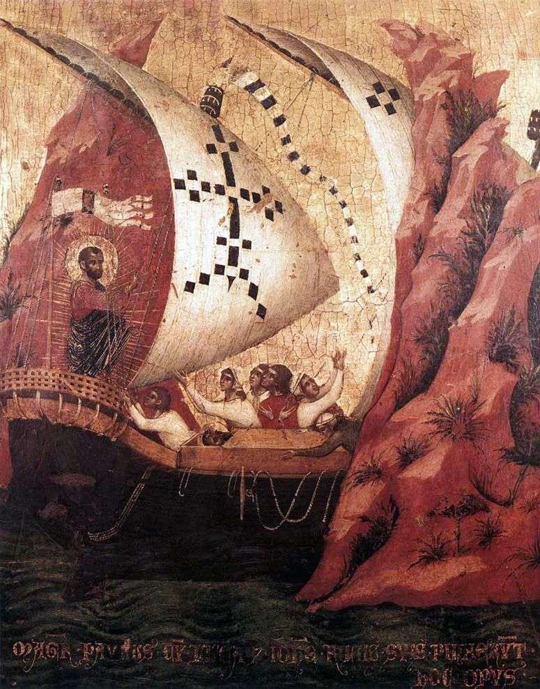 Св. Марк успокаивает море   Паоло Венециано