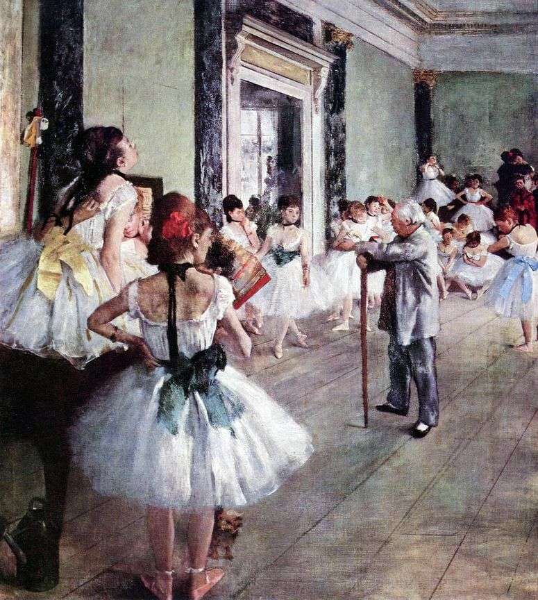 Танцевальный класс (Урок танцев)   Эдгар Дега