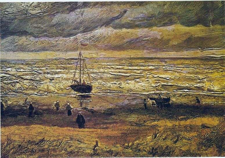 Вид на море в Схевенингене   Винсент Ван Гог