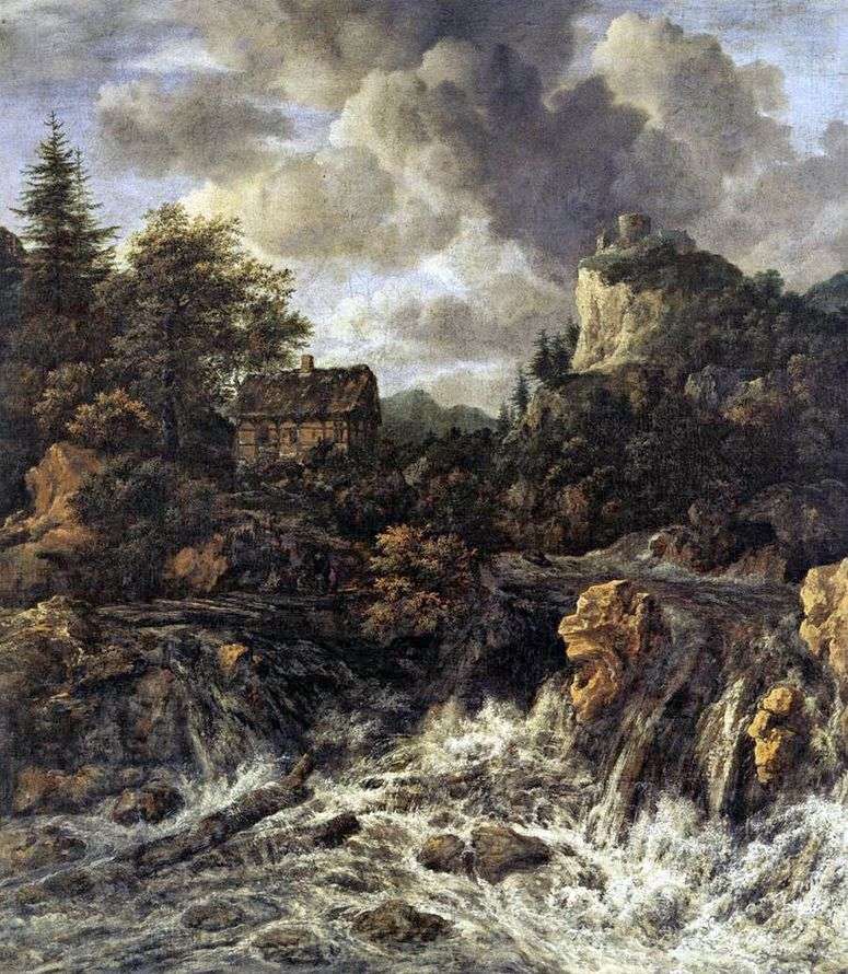 Водопад   Якоб ван Рейсдал