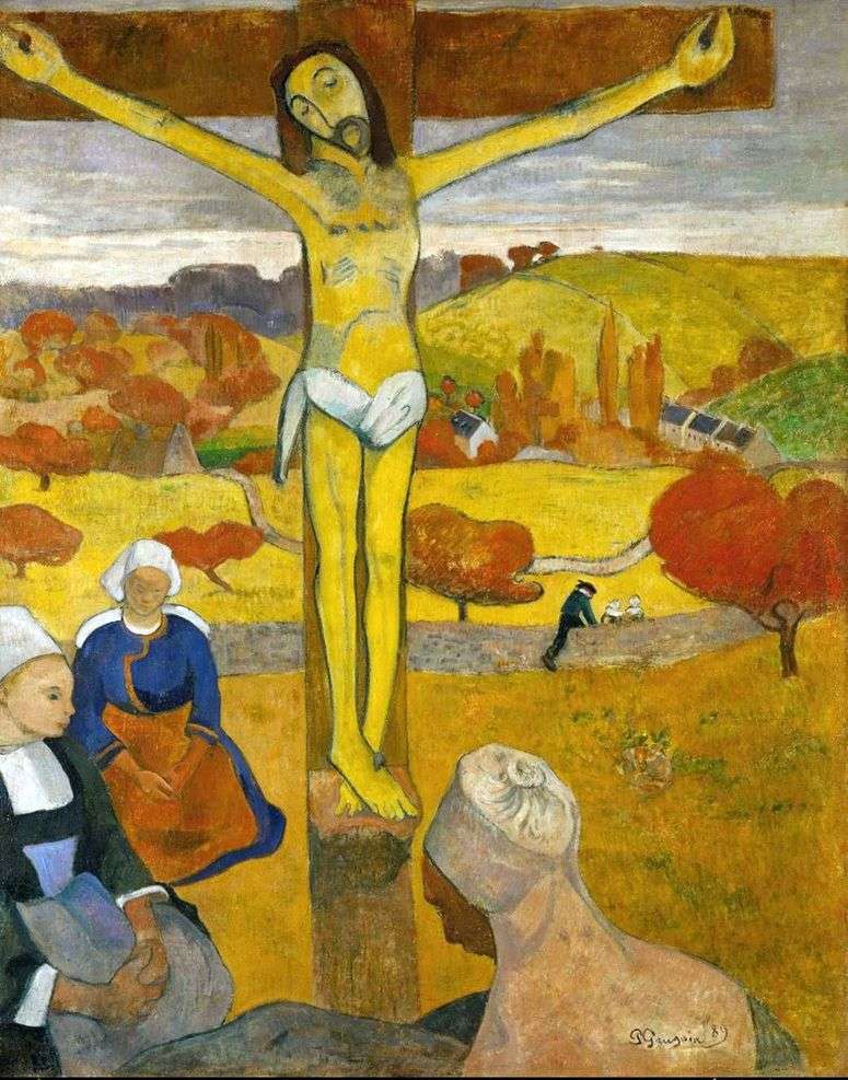 Желтый Христос   Поль Гоген